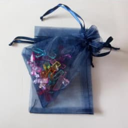 50pcs 17x23 20x30 Jewelry Packaging Drawable Organza Bag Jewelry Pouches Wedding Party Decoration Gift Bags Jewelry Packing Bags