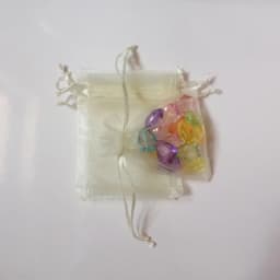 50pcs 17x23 20x30 Jewelry Packaging Drawable Organza Bag Jewelry Pouches Wedding Party Decoration Gift Bags Jewelry Packing Bags