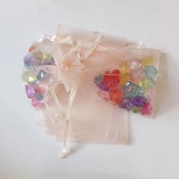 50pcs 17x23 20x30 Jewelry Packaging Drawable Organza Bag Jewelry Pouches Wedding Party Decoration Gift Bags Jewelry Packing Bags