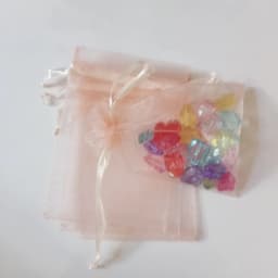 50pcs 17x23 20x30 Jewelry Packaging Drawable Organza Bag Jewelry Pouches Wedding Party Decoration Gift Bags Jewelry Packing Bags