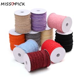 2 Yards 1cm Pleated Stretch Lace Trims Ribbons Ruffled Elastic Band Hairband Belt Shoes Decorative Tapes Diy Craft Supplies