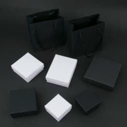 1Pcs Paper Jewelry Box Black Starry Sky Cardboard Boxes For Ring Necklace Earring Pendant Jewelry Display Packaging Box