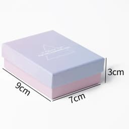 1Pcs Paper Jewelry Box Black Starry Sky Cardboard Boxes For Ring Necklace Earring Pendant Jewelry Display Packaging Box