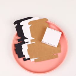 25/50 Pcs 12x15.5cm Necklace Earrings Anklet Jewelry Packaging Kraft Paper Foldable Box Wholesale Ornaments Reveal Cards Label