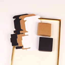 25/50 Pcs 12x15.5cm Necklace Earrings Anklet Jewelry Packaging Kraft Paper Foldable Box Wholesale Ornaments Reveal Cards Label