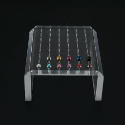 Multi-Function Holder Display Acrylic Stand Seller Piercing Jewelry Display Organizer Shelf Multi Earring Storage Rack
