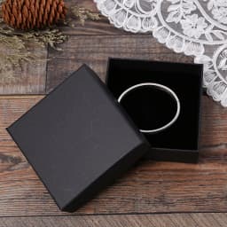 New Arrive 12Pcs Black Kraft Paper Jewelry Box Bracelet Bangles Necklaces Rings Box Gift Jewelry Box Storage Case
