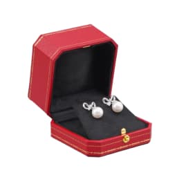 Free Custom Logo European Jewelry Box Proposal Ring/Necklace/Bracelet Organizer,Luxury Velvet-Lined Storage Case for Engagement