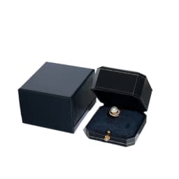 Free Custom Logo European Jewelry Box Proposal Ring/Necklace/Bracelet Organizer,Luxury Velvet-Lined Storage Case for Engagement