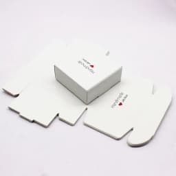 10Pcs Paper Gifts Package Box 7.5x7.5x3cm White DIY Christmas Window Candy Wedding Favors Jewelry Party Suppiles Wrapping Box