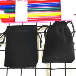100 Pcs/Lot Velvet Drawstring Bags Jewelry Package Bags Velvet Gift Bags Christmas Wedding Packaging Gift Bags&small Pouches