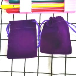 100 Pcs/Lot Velvet Drawstring Bags Jewelry Package Bags Velvet Gift Bags Christmas Wedding Packaging Gift Bags&small Pouches