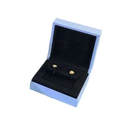 Customization Logo Fashionable Grass Green Faux Fur Clover Jewelry Case Jewelry Packaging Box for Necklace Bracelet Earring Gift