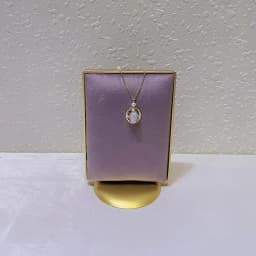Fashion Purple Velvet Series Jewelry Display Props Window Ring Necklace Display Stand Earrings Bracelet Stand