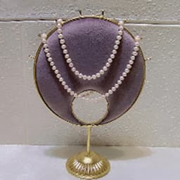 Fashion Purple Velvet Series Jewelry Display Props Window Ring Necklace Display Stand Earrings Bracelet Stand