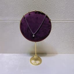 Fashion Purple Velvet Series Jewelry Display Props Window Ring Necklace Display Stand Earrings Bracelet Stand
