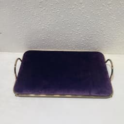 Fashion Purple Velvet Series Jewelry Display Props Window Ring Necklace Display Stand Earrings Bracelet Stand