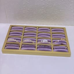 Fashion Purple Velvet Series Jewelry Display Props Window Ring Necklace Display Stand Earrings Bracelet Stand