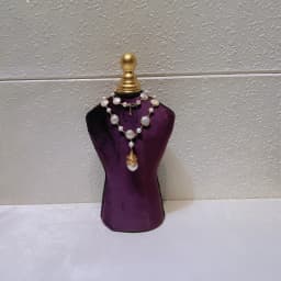 Fashion Purple Velvet Series Jewelry Display Props Window Ring Necklace Display Stand Earrings Bracelet Stand