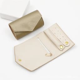 Portable Jewelry Organizer Bag for Women Travel Multi-functional Earrings Ring Necklace Storage Bag PU Creative Jewelry Roll