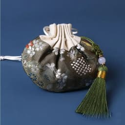 Exquisite Chinese Style Purse Pouch Drawstring Women Tassel Jewelry Storage Bag Multi-color Embroidery Cloth Jewelry Pouch