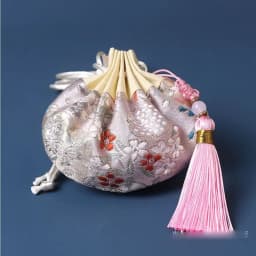 Exquisite Chinese Style Purse Pouch Drawstring Women Tassel Jewelry Storage Bag Multi-color Embroidery Cloth Jewelry Pouch