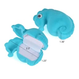 Velvet Jewelry Box Organizer Cute Animal Wedding Ring Box Fruit Storage Case Earring Necklace Display Packaging Gift Accessories