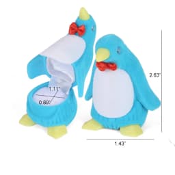 Velvet Jewelry Box Organizer Cute Animal Wedding Ring Box Fruit Storage Case Earring Necklace Display Packaging Gift Accessories
