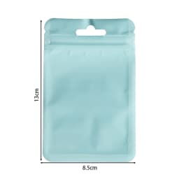 20/50pcs Iridescent Self Sealing Bags Macaron Color Plastic Packaging Pouch Jewelry Retail Storage Pouch Gift Bag