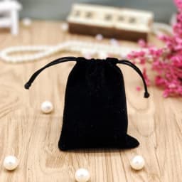 20pcs Black Velvet Jewelry Gift Bags 7x9 9x12 10x16 13x18 15x20cm Drawstring Wedding Christmas Gift Bags Jewelry Packaging Bags
