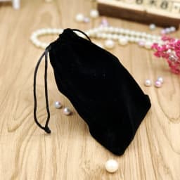 20pcs Black Velvet Jewelry Gift Bags 7x9 9x12 10x16 13x18 15x20cm Drawstring Wedding Christmas Gift Bags Jewelry Packaging Bags