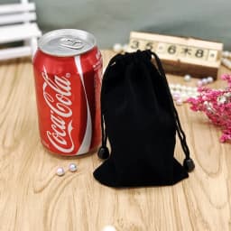 20pcs Black Velvet Jewelry Gift Bags 7x9 9x12 10x16 13x18 15x20cm Drawstring Wedding Christmas Gift Bags Jewelry Packaging Bags