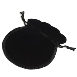 100pcs 70*80mm Lovely Thin Black Velvet Drawstring Pouch Bag Jewelry Bag,Funeral Ceremony Party Xmas Wedding Gift Bag sachet