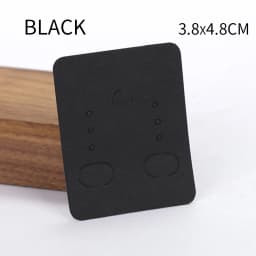 50pcs/lot Paper Display Cards Earrings Necklaces Storage Accessories Plastic jewelry bags Packaging for jewelry DIY Cardboard
