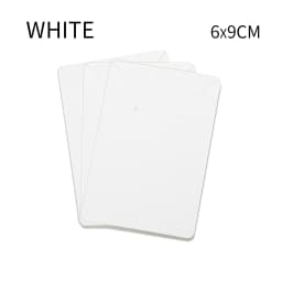 50pcs/lot Paper Display Cards Earrings Necklaces Storage Accessories Plastic jewelry bags Packaging for jewelry DIY Cardboard
