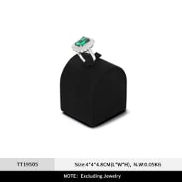 Oirlv Black Jewelry Display Set Shop Cabinet Display Props for Necklace Bust Watch Holder Ring Earrings Bangle Decoration Rack