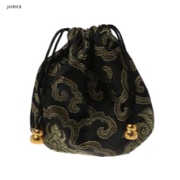 1pc High Quality Traditional Silk Travel Pouch Classic Chinese Embroidery Jewelry Packaging Bag Organizer Handbags Jewelry Tips