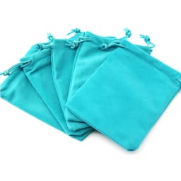 10pcs Fashion Storage Packaging Grey Blue Gift Jewelry Pouches Velvet Bag Pulling Drawstring Jewelry Packing Display