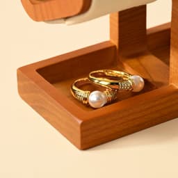 WoodTen Watch Holder Wooden Jewelry Organizer Display Stand For Bracelet Ring Earring Watch Display Solidwood Watch Storage Rack