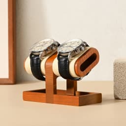 WoodTen Watch Holder Wooden Jewelry Organizer Display Stand For Bracelet Ring Earring Watch Display Solidwood Watch Storage Rack