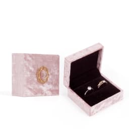 Retro Velvet Pink Jewelry Box Bracelets Necklaces Rings Earrings Jewelry Display Case Wedding Gifts Packaging Box for Women