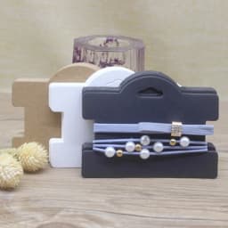 Zerong 50pcs Blank Paper Hair Clip Display Cards 10.5*7.7cm Kraft /White/ Black Jewelry Hair Accessories Package Paper Card