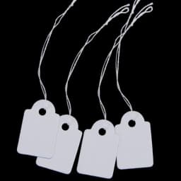500 Pcs Price Label Tags String Jewelry Clothing Display Merchandise Price Tags