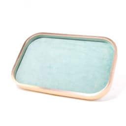 Metal Jewelry Exhibitor Tray Green Velvet Jewelry Display Rack Counter Display Library Jewelry Exhibitors Storage Of Jewelry