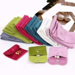 Microfiber Velvet Jewelry Bag  Pouch Earrings Necklace Bracelet Storage Bag Christmas Wedding Gift Packaging Bags for Women