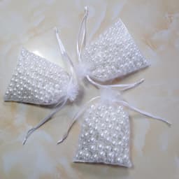 100pcs Drawstring Organza Bags 5x7 7x9 9x12 10x15 13x18 15x20 17x23 20x30 25x35 30x40cm Gift Jewelry Packaging Bags Pouch Box