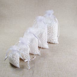 100pcs Drawstring Organza Bags 5x7 7x9 9x12 10x15 13x18 15x20 17x23 20x30 25x35 30x40cm Gift Jewelry Packaging Bags Pouch Box