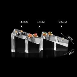 Earring stand holder jewellery display jewelers jewelry organizer stands for drop earrings hanger earing stand set case acrylic