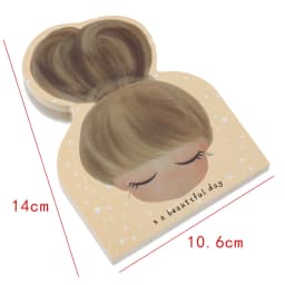 50pcs Cute Girls Barrettes Display Cards Hair Clips Packing Paper Card for DIY Hair Accessories Retail Price Tags Holder Labels