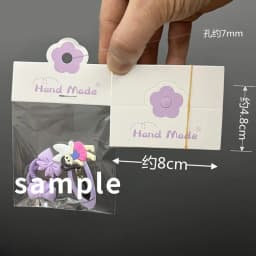 50pcs 6x8cm Korea Pink Plaid Kraft Paper Tag Packaging Cards for DIY Jewelry Bracelet Retail Tag Hair Accessories Display Labels